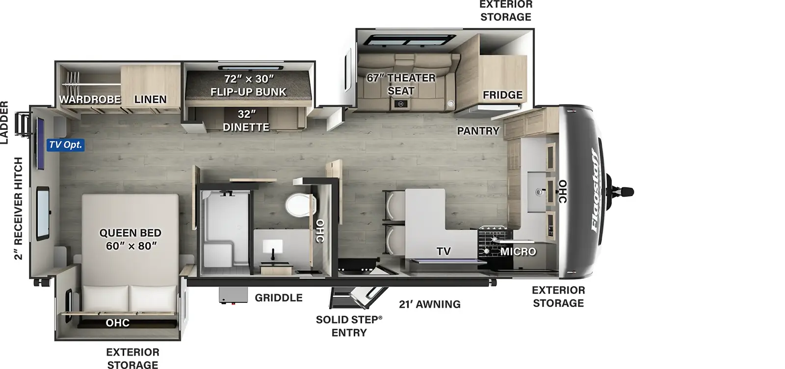 826BHS Floorplan Image